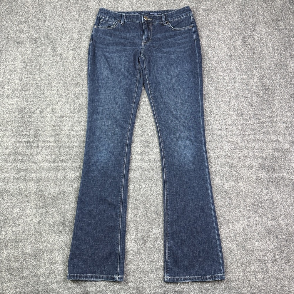 The Limited Denim Women's Bootcut 678 Jeans Size 6 Long Low Rise Stretch Denim